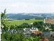 Kostenloser Bildschirmschoner Panorama von der Augustusburg zum Erzgebirge